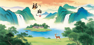 山水画