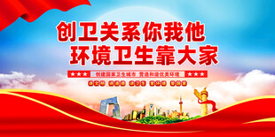 创卫标语