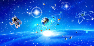 蓝色星空