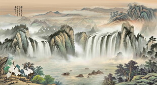 山水风景画