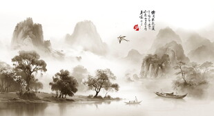 意境水墨画
