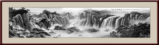 国画水墨山水