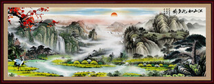国画山水国画