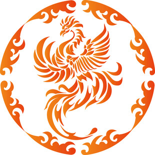 凤凰传统花纹图案