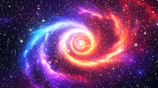 梦幻宇宙星系漩涡星空
