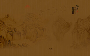 新中式古典山水画