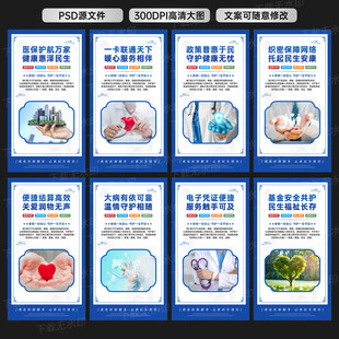 医保宣传展板