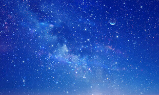 蓝色星空