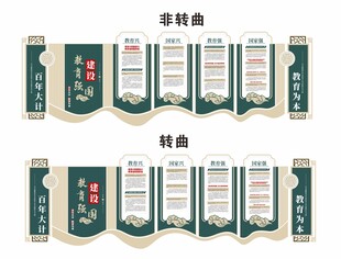 教育强国文化墙设计