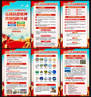 2025年全民国防教育月