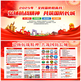 2025年全民国防教育月