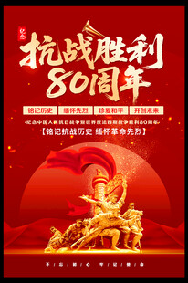 抗战胜利80周年海报
