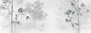 水墨竹影