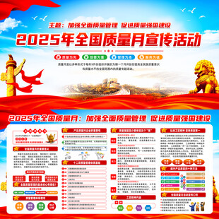 2025年质量月主题