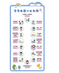 宝宝在园一日生活