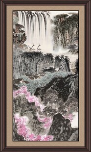 客厅山水画