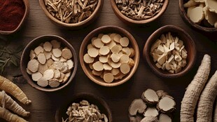 多样中药材展示