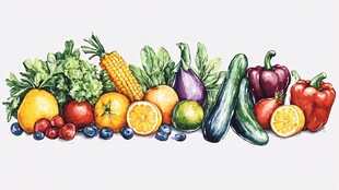 缤纷果蔬大集合