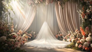 梦幻婚纱花境 浪漫婚礼场景