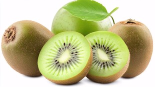 新鲜猕猴桃展示