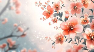 春日烂漫花枝俏