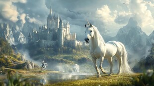 梦幻独角兽与奇幻城堡