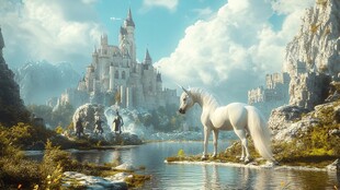 梦幻独角兽与奇幻城堡