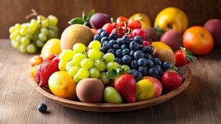 多彩鲜果盘 开启健康美味