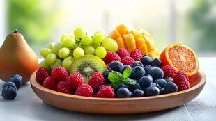 多彩鲜果拼盘 营养又美味