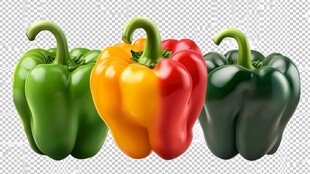 多彩甜椒 新鲜诱人