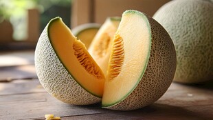 香甜哈密瓜 新鲜诱人