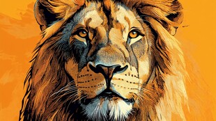 霸气雄狮 尽显王者风范