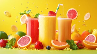 多彩鲜果饮 开启活力时刻