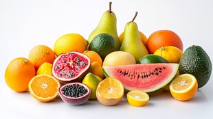 多彩缤纷新鲜水果大集合