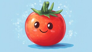 可爱番茄卡通形象