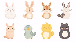 可爱小动物集合