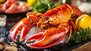 鲜活大龙虾 尽显海鲜美味