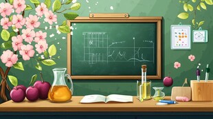 教室中的科学与自然景致