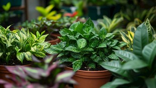 多彩盆栽绿植 装点生活空间