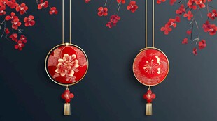 中式喜庆挂饰 点亮传统氛围