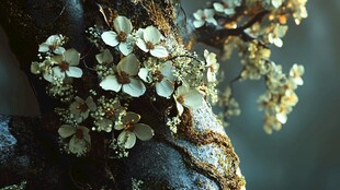 枝头繁花绽 尽显自然之美