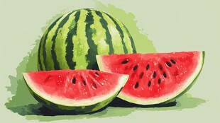 鲜切西瓜 夏日清爽水果