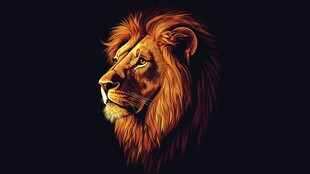 王者雄狮 尽显威严霸气