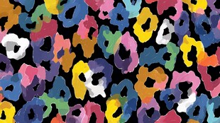 多彩抽象图案背景纹理