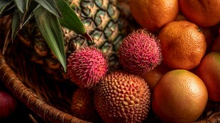 多彩果篮 新鲜热带水果齐聚