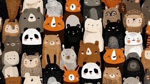 可爱动物大集合