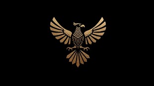 金色飞鹰标志设计