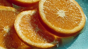 鲜橙切片 水润诱人色泽