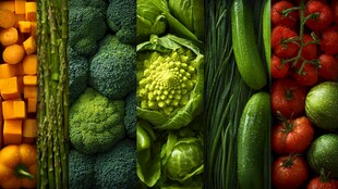 多彩新鲜蔬菜大集合