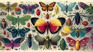 缤纷多彩的昆虫大集合